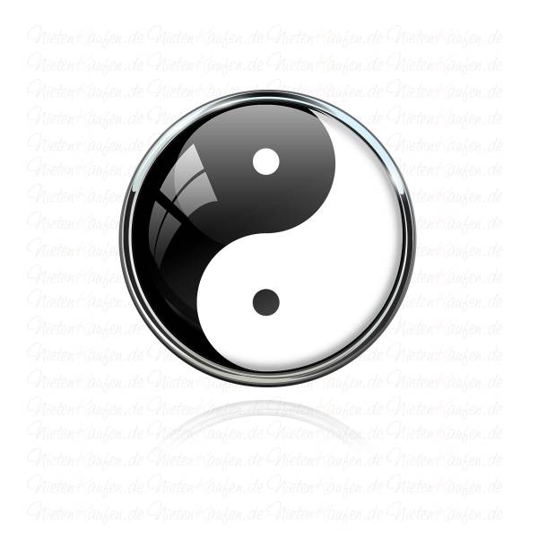 Yin Yang Chunk Button