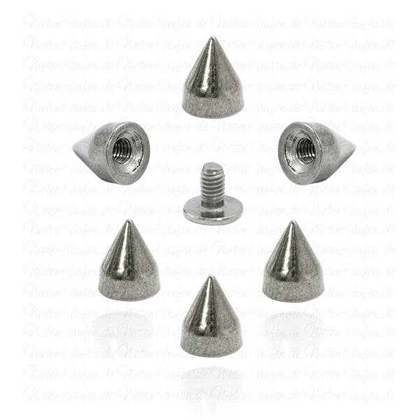 Killernieten Gunmetal 9x7mm