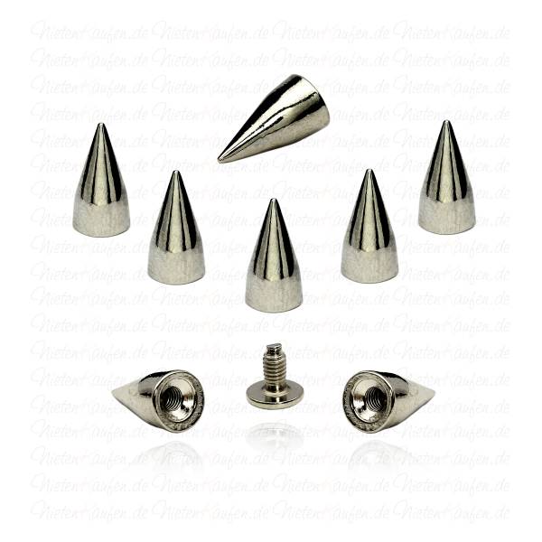 Killernieten Gunmetal 14x7mm