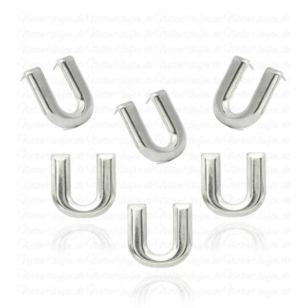 U - Metall Buchstaben Niete - Alphabet Nieten